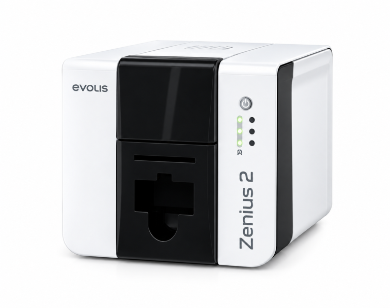 Impresora de tarjetas Zenius 2 en estudio